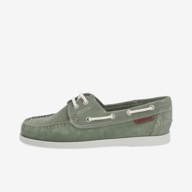 SHORE BOAT M - SUEDE - VERT